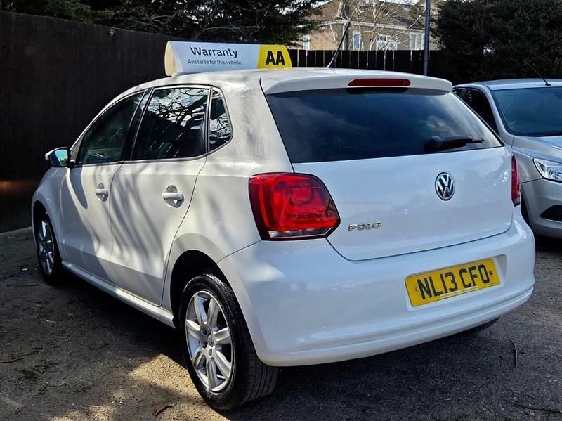 Used VW Polo Match 60 HP (44 kW) 2013 White Hatchback