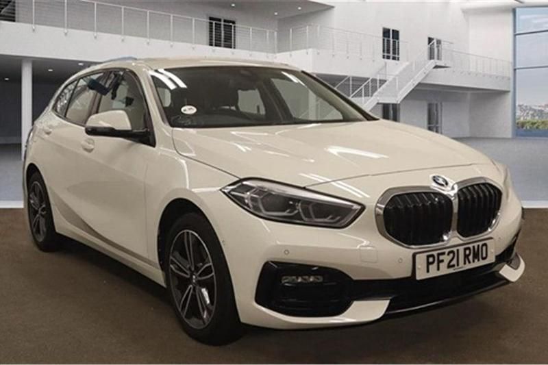 White Used 2021 BMW 118 Sport Line Hatchback | £18,399 (Good price) - Image 1/4