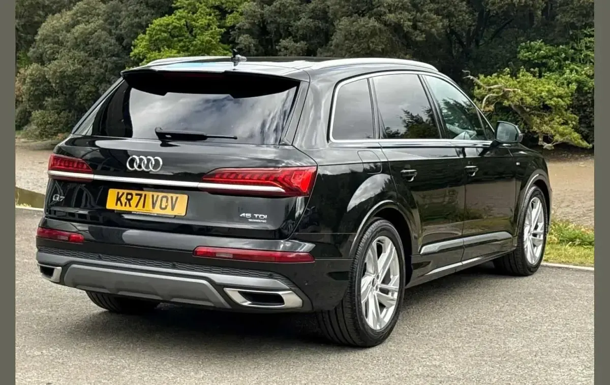 Used Audi Q7 S-Line 228 HP (167 kW) 2021 Black SUV