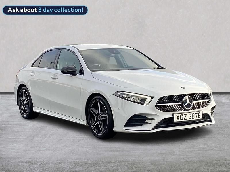 White Used 2022 Mercedes A180 Executive Sedan | £20,499 (Fair price) - Image 1/4