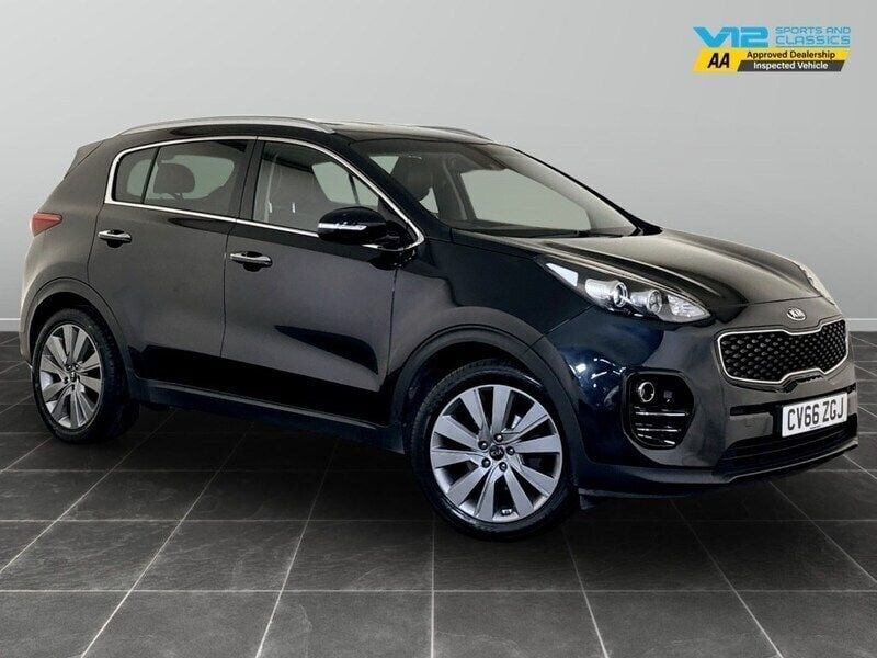 Black Used 2016 Kia Sportage 3 SUV | £8,495 (Good price) - Image 1/4