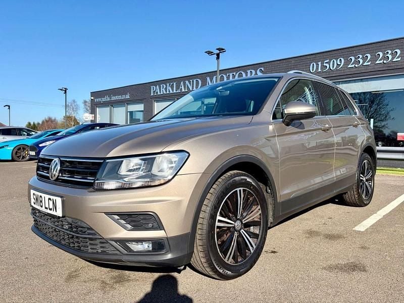 Used VW Tiguan SE 150 HP (110 kW) 2018 Beige SUV
