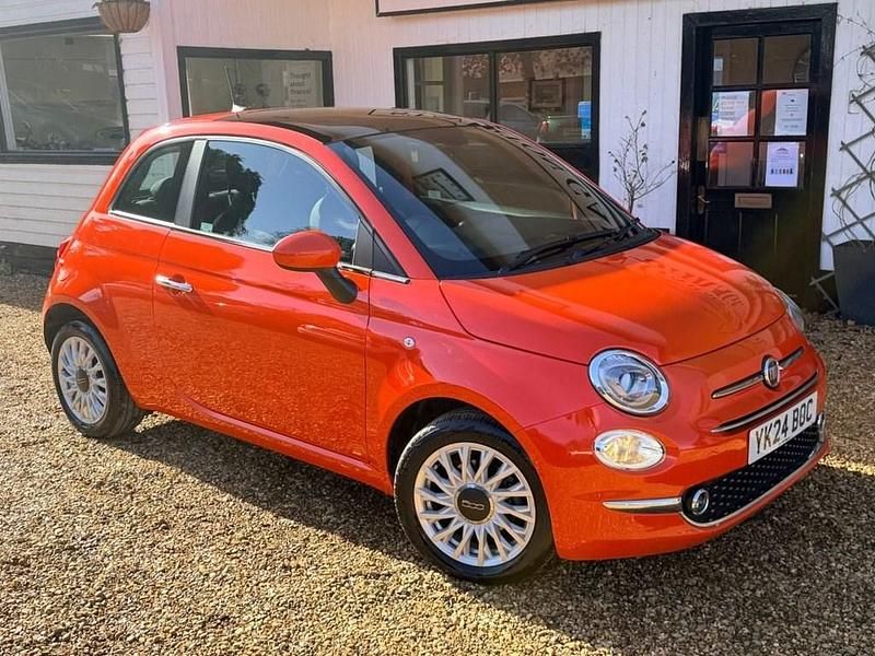 Used Fiat 500 S 70 HP (51 kW) 2024 Orange Hatchback