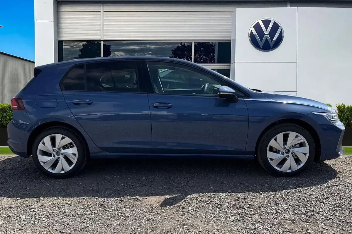 New VW Golf VIII Match 2026 Blue Hatchback