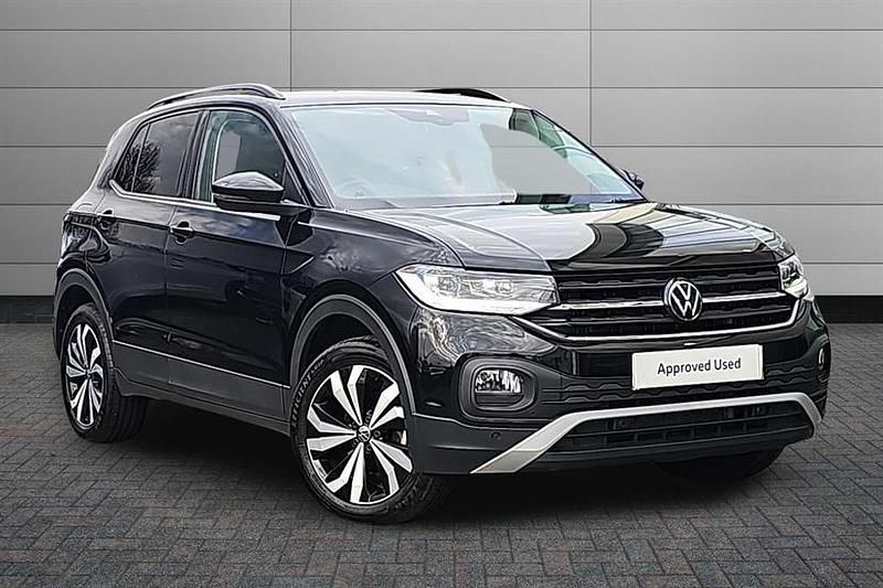 Used VW T-Cross Black Edition 110 HP (80 kW) 2023 Black SUV