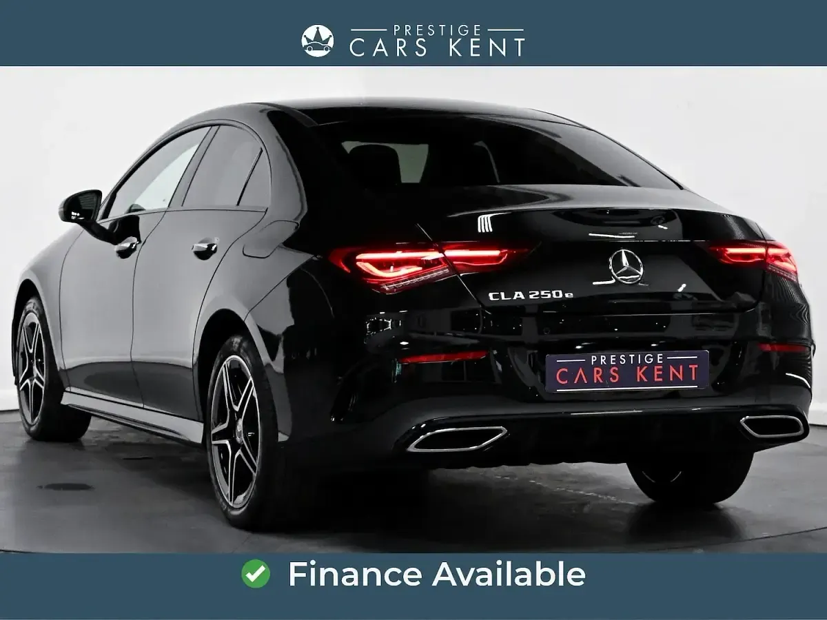 Used Mercedes CLA250e AMG Line Premium 218 HP (160 kW) 2023 Black Coupe