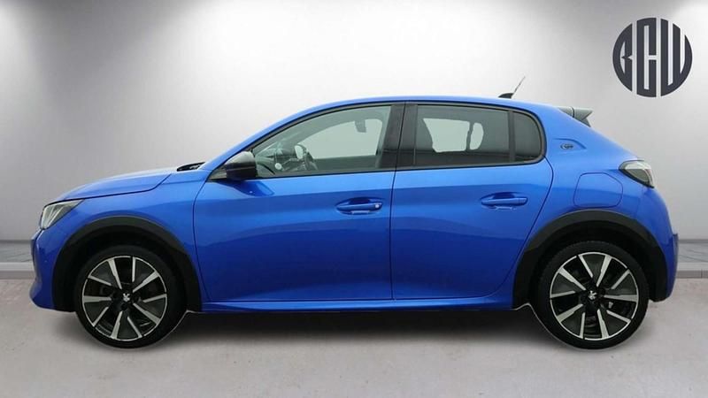Used Peugeot e-208 GTi 100 kW (136 HP) 2020 Blue Hatchback