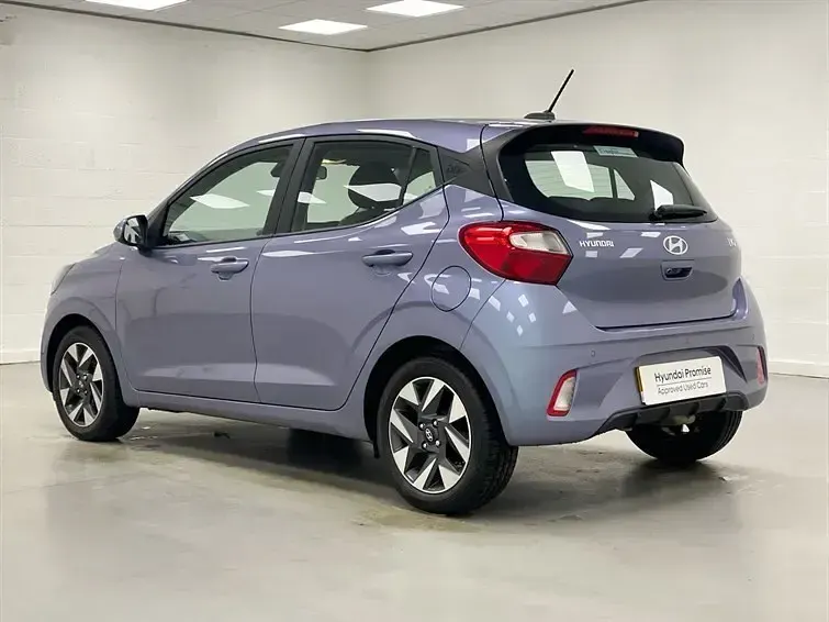 Used Hyundai i10 Advanced 2024 Blue Hatchback