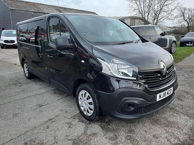 Black Used 2018 Renault Trafic Business Van | £11,995 (Expensive) - Image 1/4