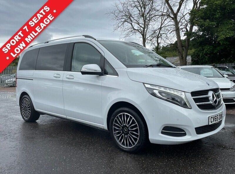 White Used 2015 Mercedes V250 MPV | £26,995 - Image 1/4