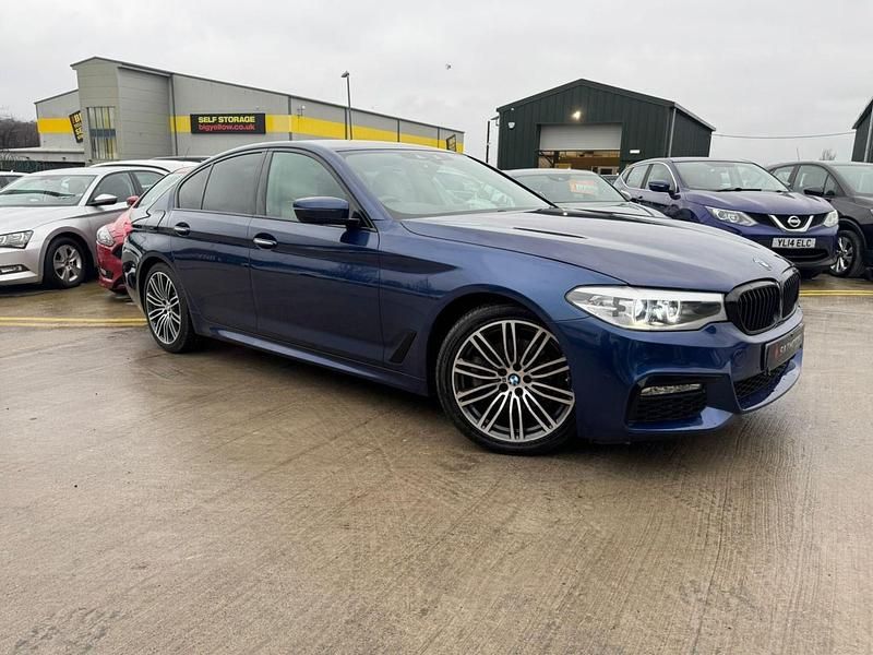 Used BMW 520 M Sport 2017 Blue Sedan