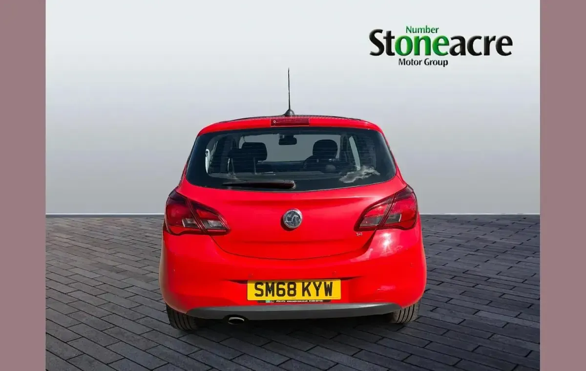 Used Vauxhall Corsa 73 HP (53 kW) 2019 Red Hatchback