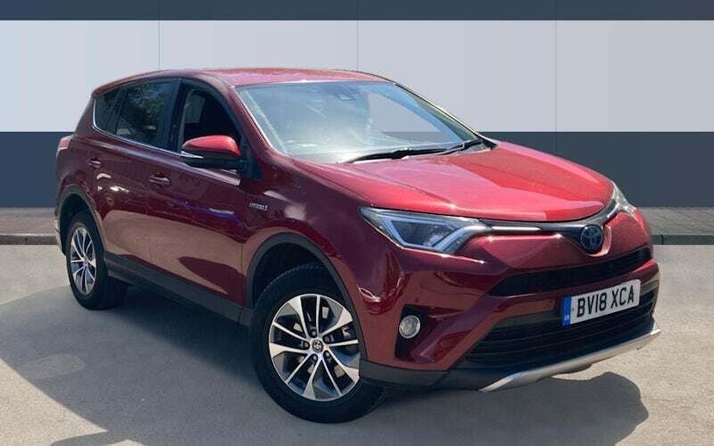 Red Used 2018 Toyota RAV4 Hybrid SUV | £16,199 - Image 1/4