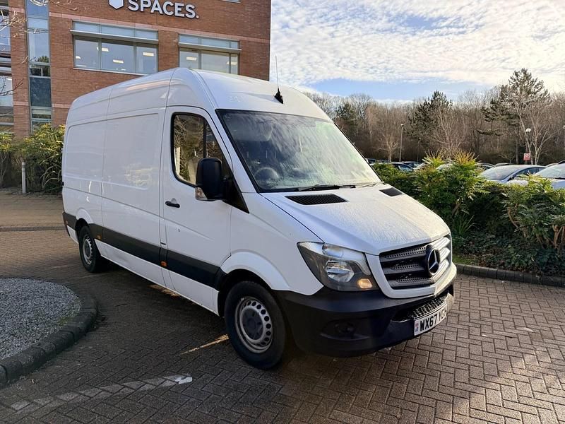 Used Mercedes Sprinter 140 HP (102 kW) 2017 White Van