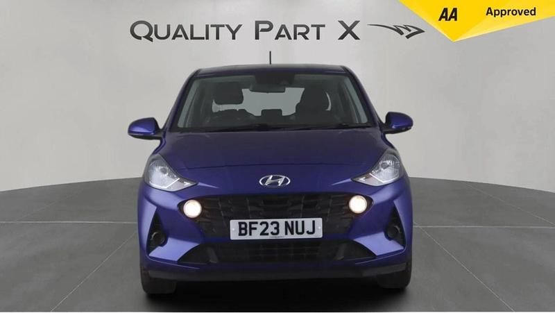 Usado Hyundai i10 SE 2023 Azul Citadino