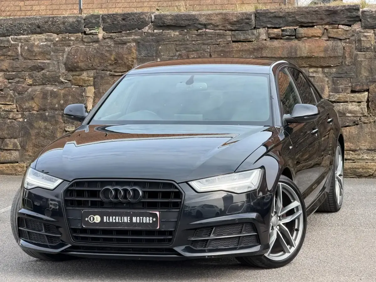 Used Audi A6 Black Edition 190 HP (139 kW) 2017 Black Sedan