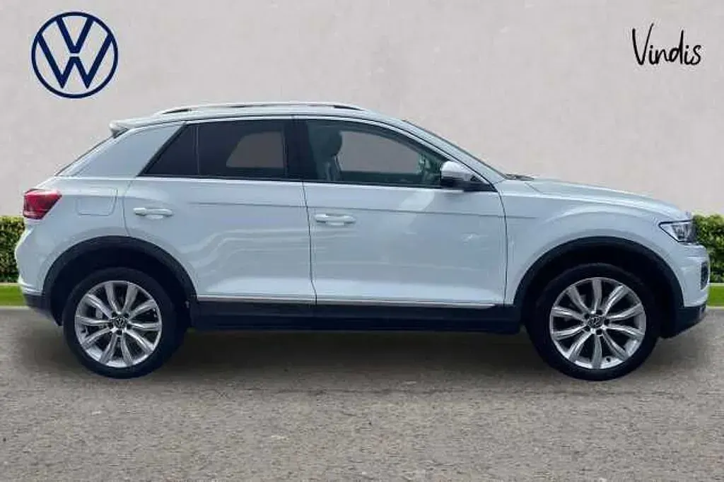 Used VW T-Roc SEL 150 HP (110 kW) 2021 White SUV