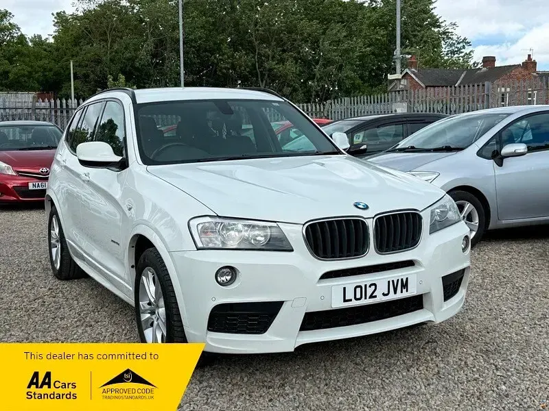 Used BMW X3 M Sport 184 HP (135 kW) 2012 White SUV