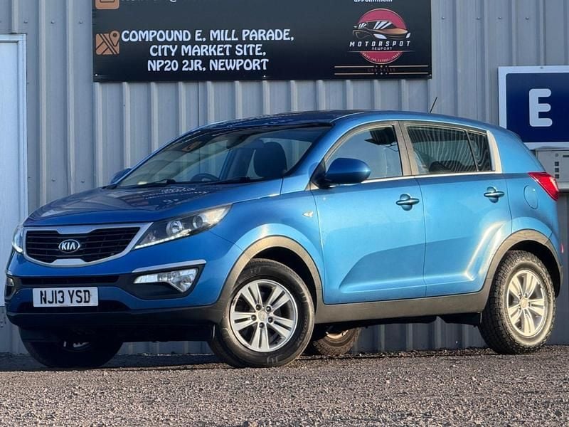 Used Kia Sportage 115 HP (84 kW) 2013 Blue SUV