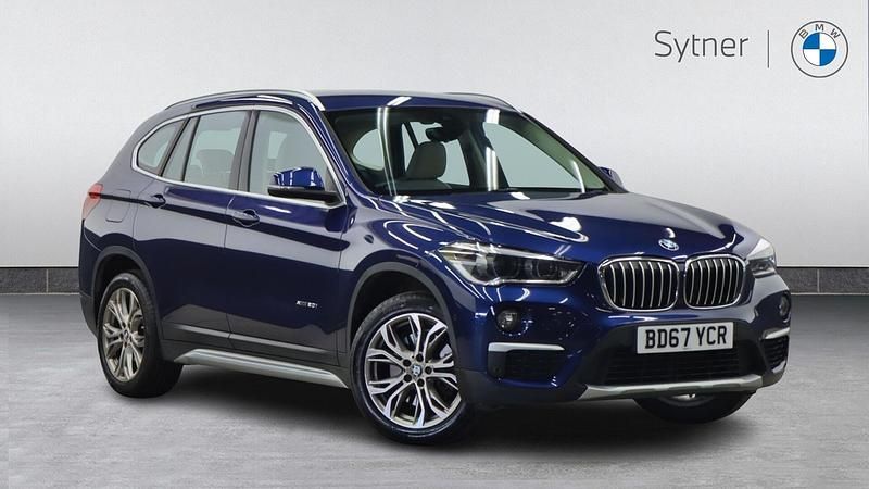 Used BMW X1 xLine 189 HP (139 kW) 2017 Blue SUV