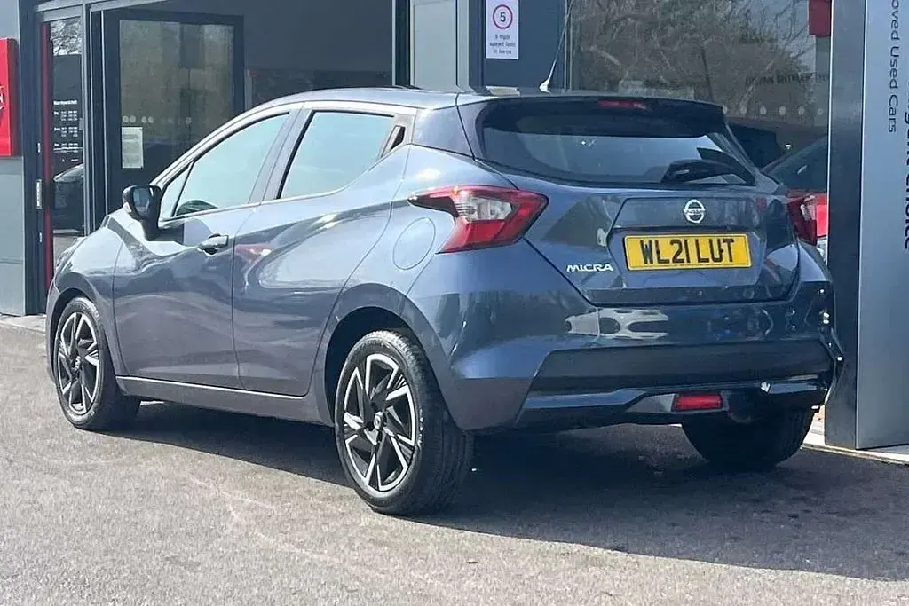 Used Nissan Micra Acenta 91 HP (66 kW) 2021 Grey Hatchback
