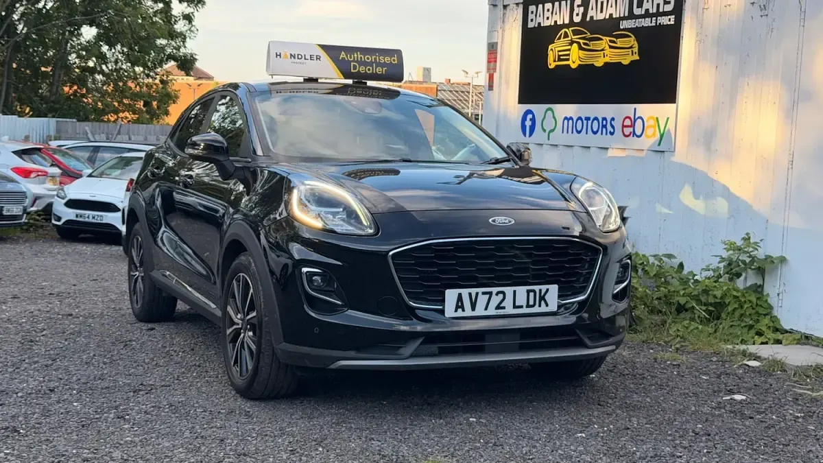 Used Ford Puma Titanium 123 HP (90 kW) 2022 Black SUV