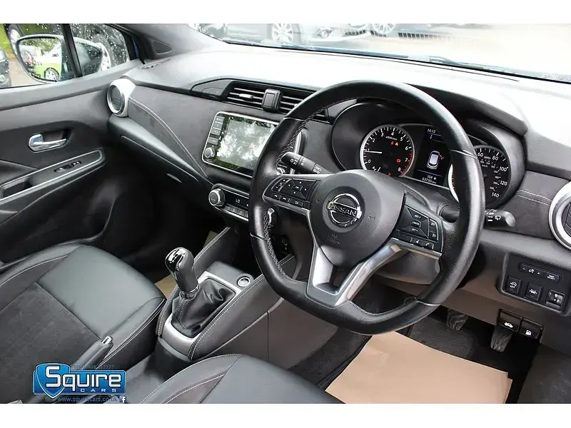 Used Nissan Micra 92 HP (67 kW) 2022 Blue Hatchback