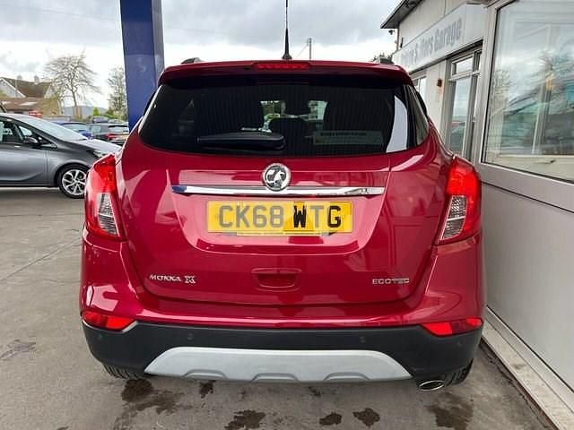 Used Vauxhall Mokka X Elite 140 HP (102 kW) 2018 Red SUV