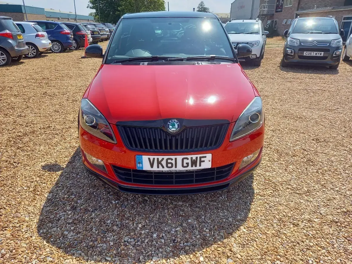 Used Skoda Fabia Monte Carlo 105 HP (77 kW) 2011 Red Hatchback