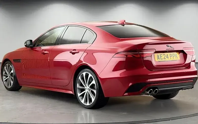 Used Jaguar XE R-Dynamic 204 HP (150 kW) 2023 Firenze red Sedan
