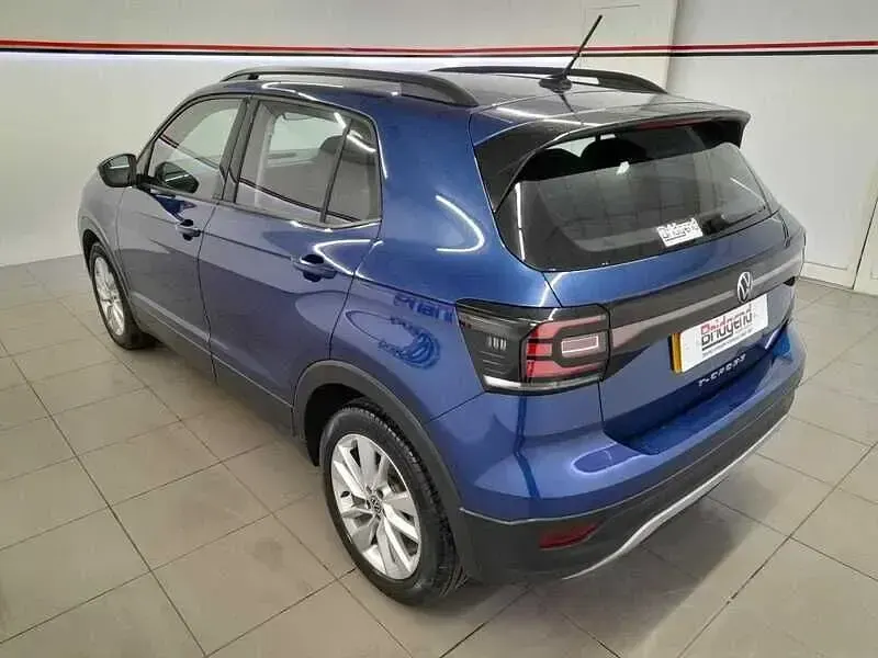 Used VW T-Cross SE 110 HP (80 kW) 2022 Blue SUV