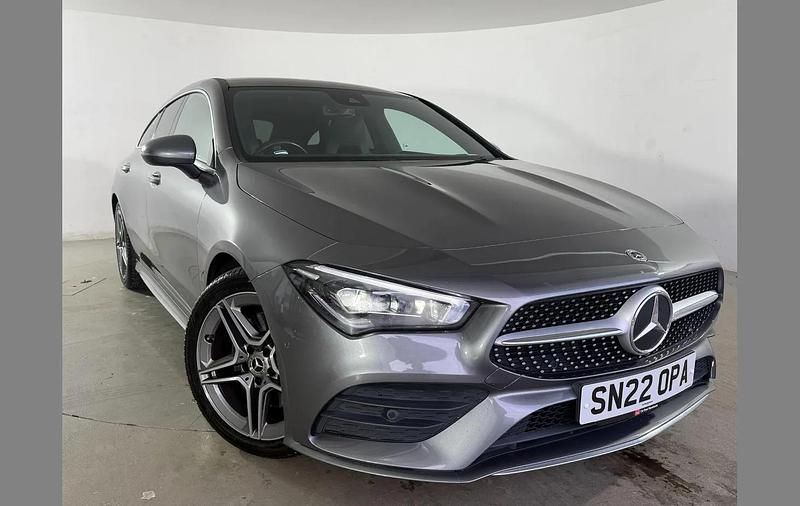 Used Mercedes CLA220 Shooting Brake AMG Line Premium Plus 187 HP (137 kW) 2022 Grey Estate