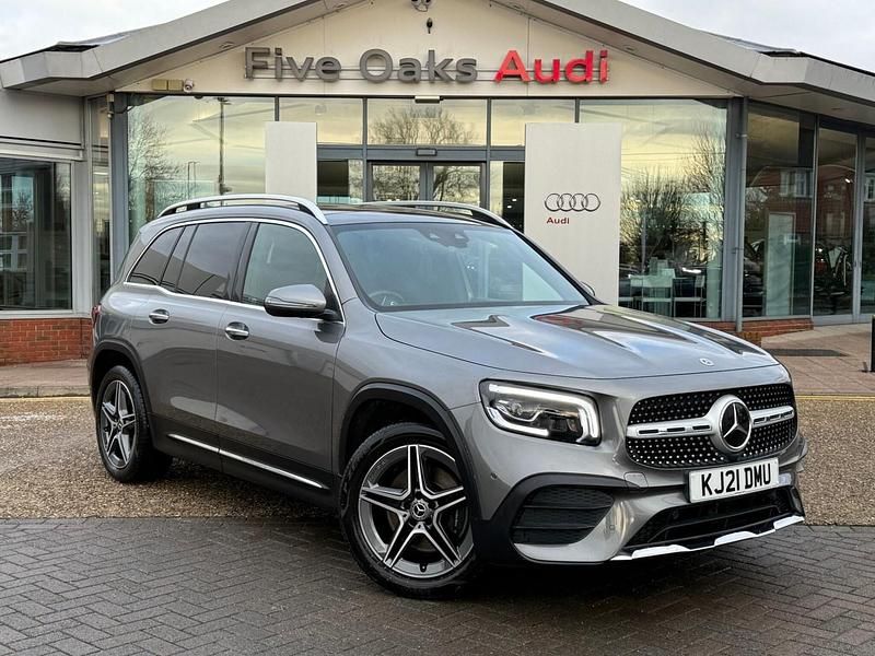 Grey Used 2021 Mercedes GLB220 AMG line SUV | £27,290 (Fair price) - Image 1/4
