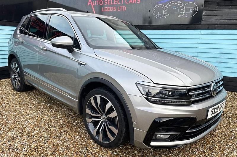 Silver Used 2019 VW Tiguan R-line SUV | £18,950 (Good price) - Image 1/1