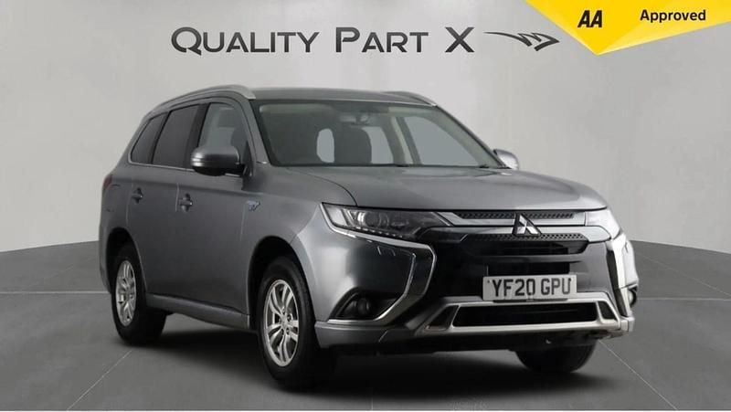 Grey Used 2020 Mitsubishi Outlander P-HEV Estate | £10,990 (Good price) - Image 1/4