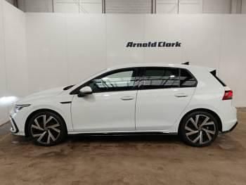 Used VW Golf VIII R-line 150 HP (110 kW) 2022 White Hatchback