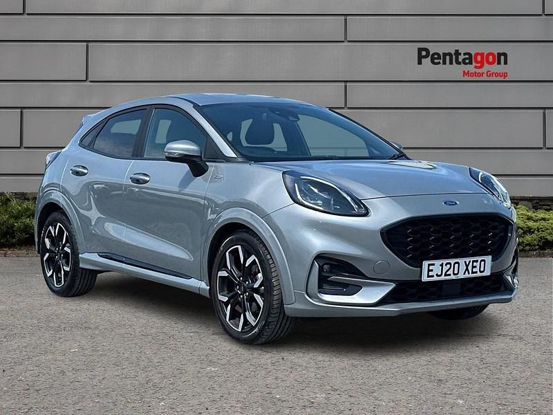 Silver Used 2020 Ford Puma ST-Line X SUV | £12,495 (Good price) - Image 1/4