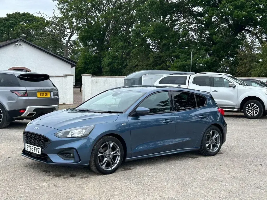 Used Ford Focus ST-Line 2020 Blue Hatchback