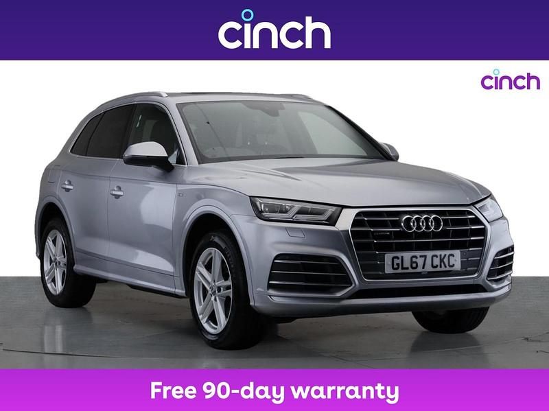 Silver Used 2017 Audi Q5 S-Line SUV | £17,969 (Fair price) - Image 1/3
