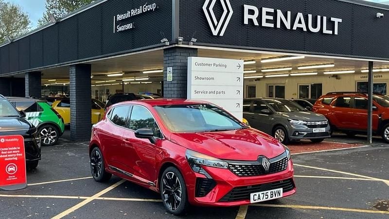 Renault id flame red New 2025 Renault Clio V Techno Hatchback | £18,875 (Good price) - Image 1/1