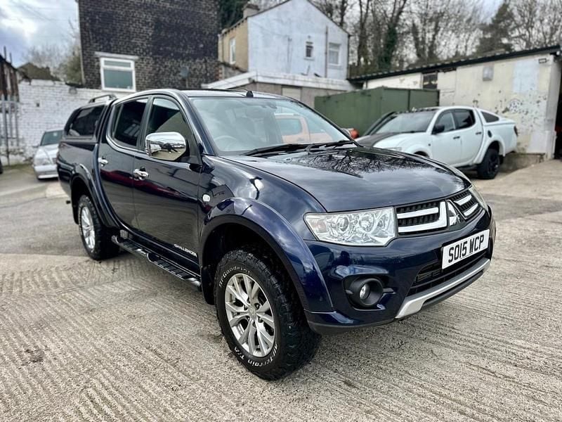Used Mitsubishi L200 2015 Blue Pickup