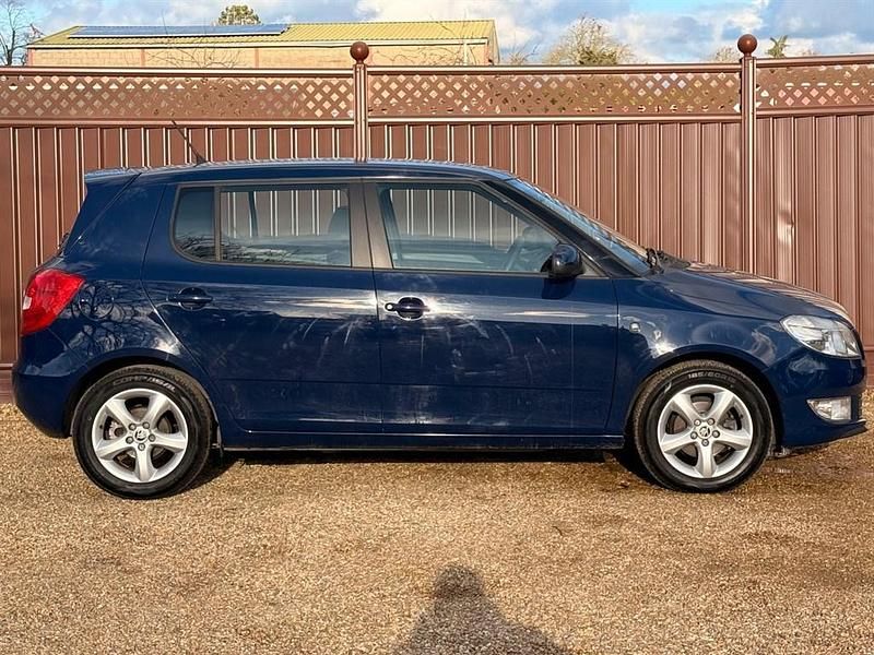 Used Skoda Fabia GreenLine 2013 Blue Hatchback