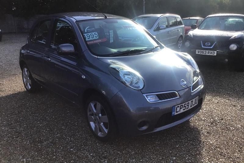Grey Used 2009 Nissan Micra Acenta Hatchback | £4,995 (Expensive) - Image 1/1