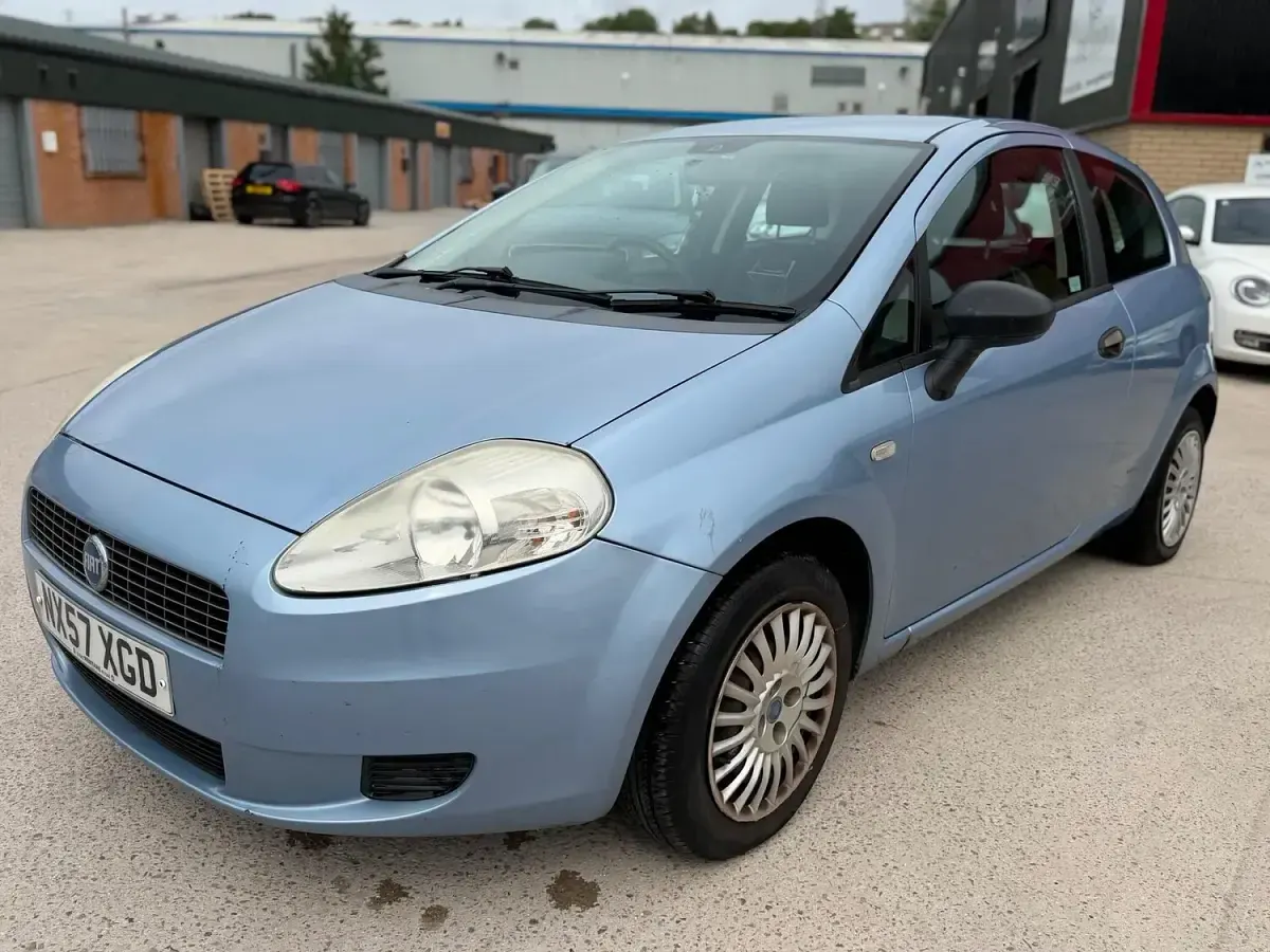Used Fiat Grande Punto Active 2007 Blue Hatchback
