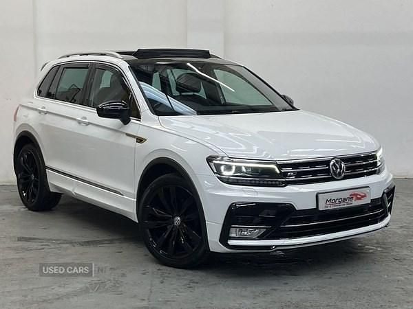 Used VW Tiguan R-line 150 HP (110 kW) 2017 White SUV