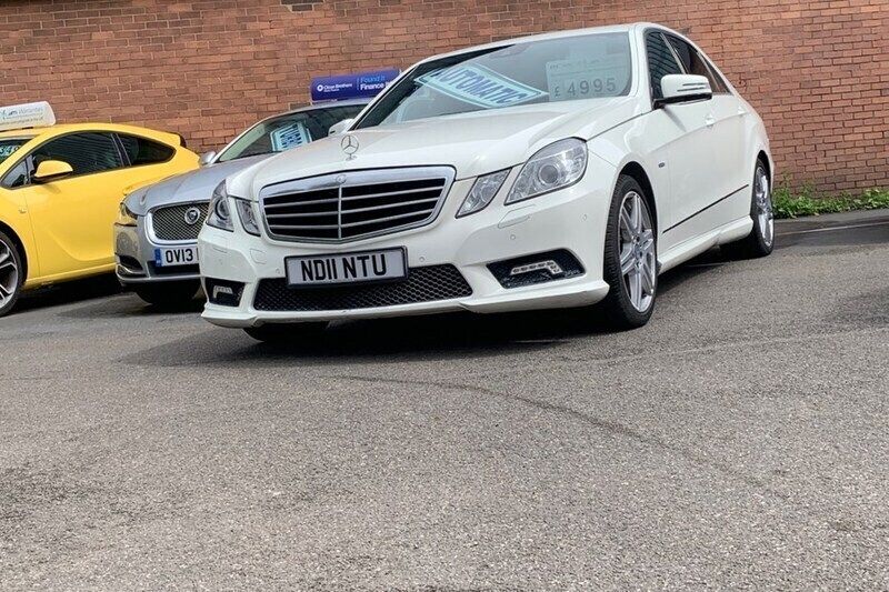 White Used 2011 Mercedes E250 Sport Edition Sedan | £4,995 (Expensive) - Image 1/1