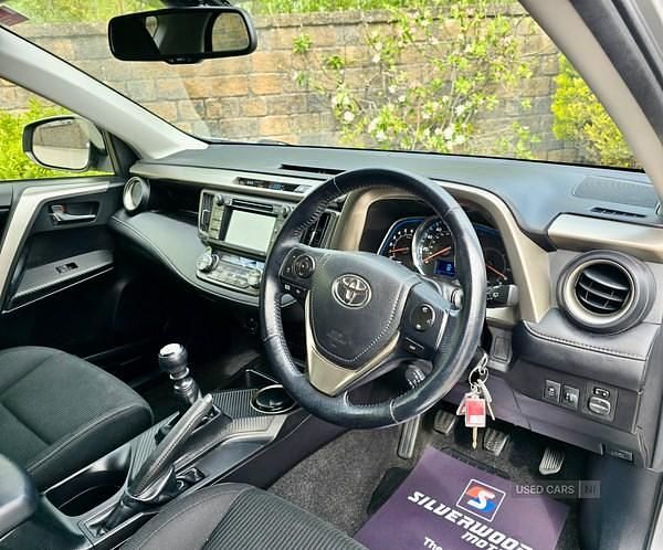 Begagnad Toyota RAV4 124 HK (91 kW) 2014 Vit SUV