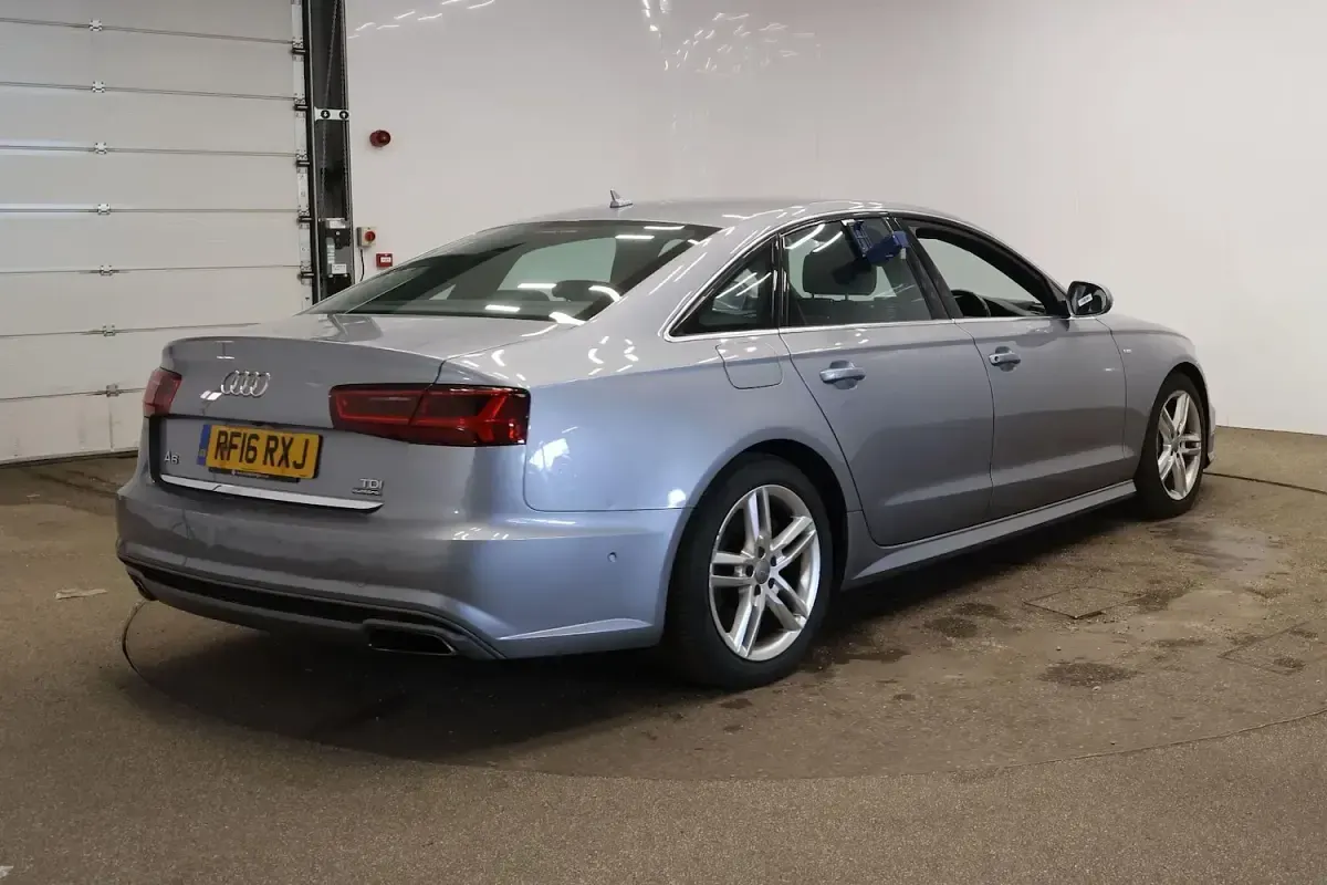 Used Audi A6 S-Line 218 HP (160 kW) 2016 Grey Sedan