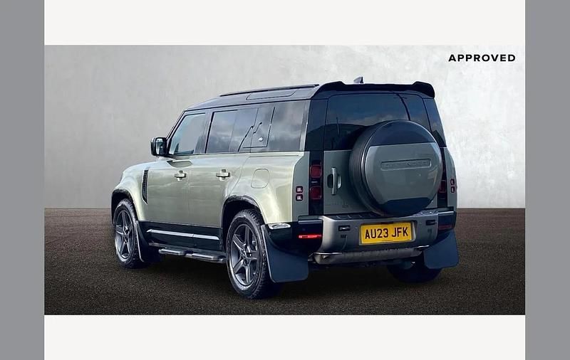 Used Land Rover Defender SE Dynamic 404 HP (297 kW) 2023 Pangea green SUV