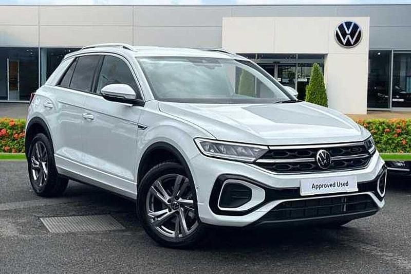 Used VW T-Roc R-line 150 HP (110 kW) 2025 White SUV